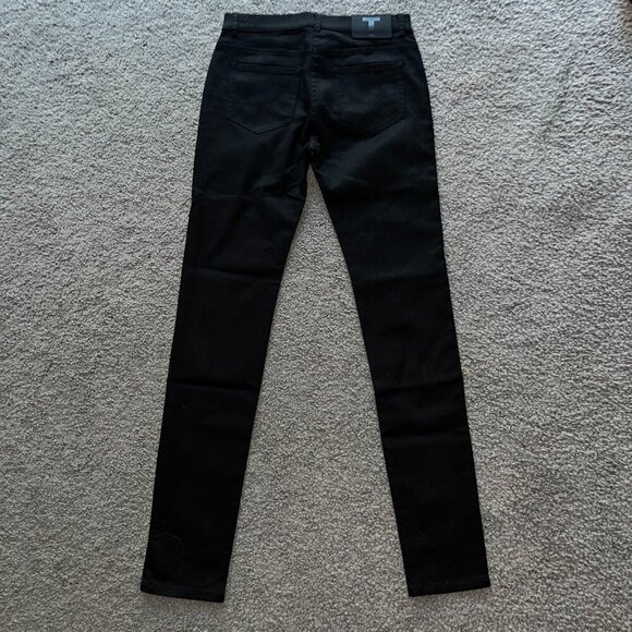 ALEXANDER WANG "T" BLACKEST BLACK CIGARETTE Stretch Jeans - New with Tags - 27 - Picture 5 of 13